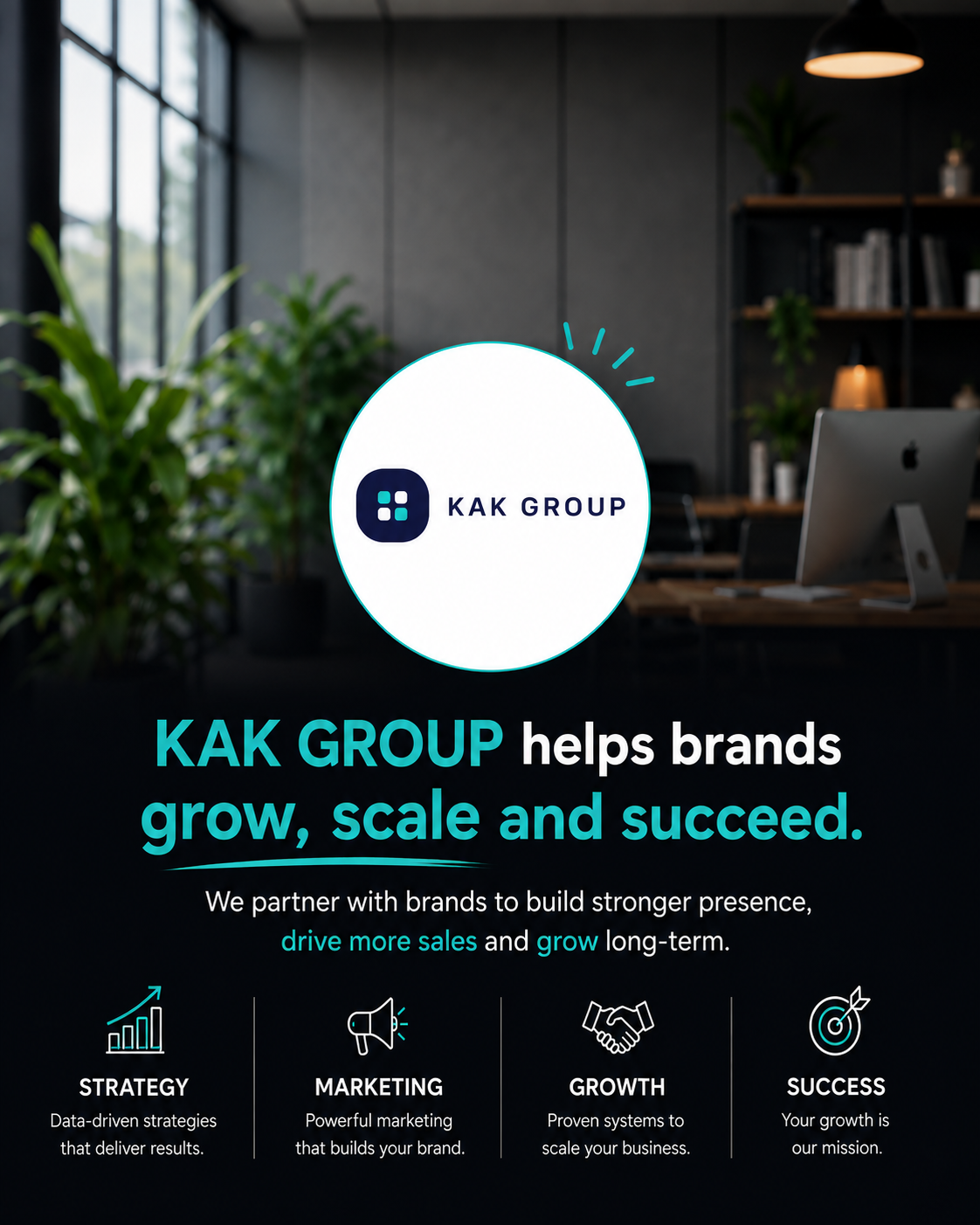 KAK Group helps brands grow, scale and succeed